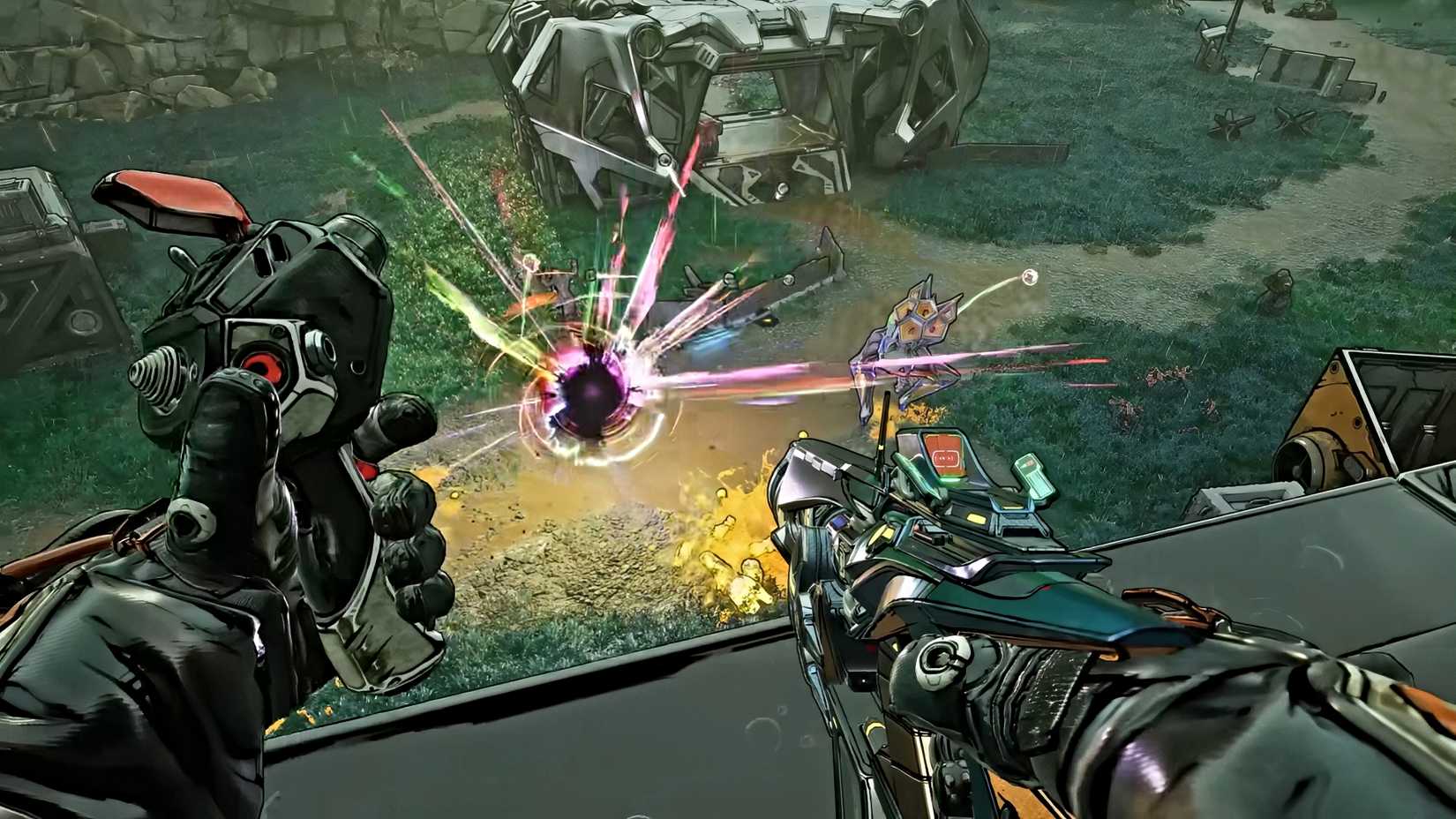 The key to Harlowe's radiation synergy is in Harlowe's Chroma Accelerator Action Skill.