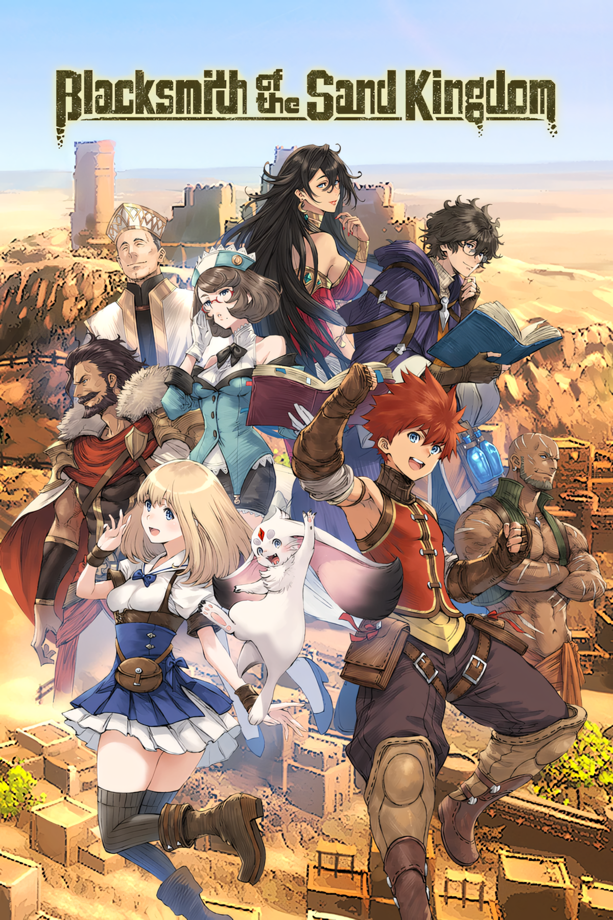 Blacksmith of the Sand Kingdom Tag Page Cover Art