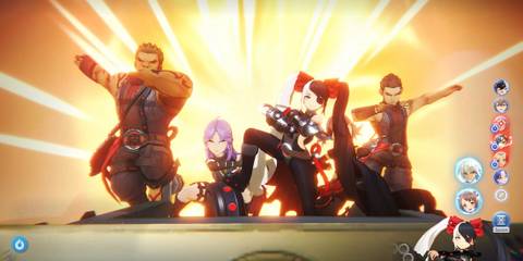 blade and soul heroes character posing