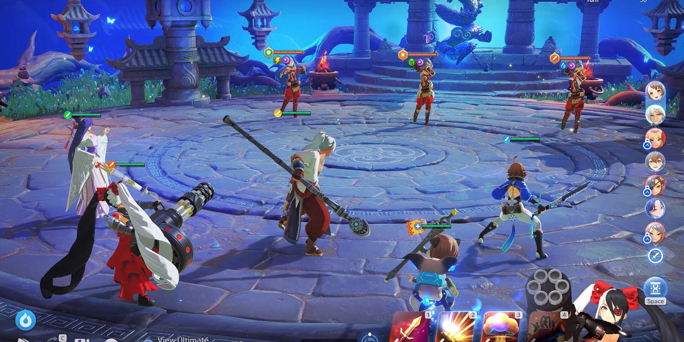 blade and soul heroes parties fight