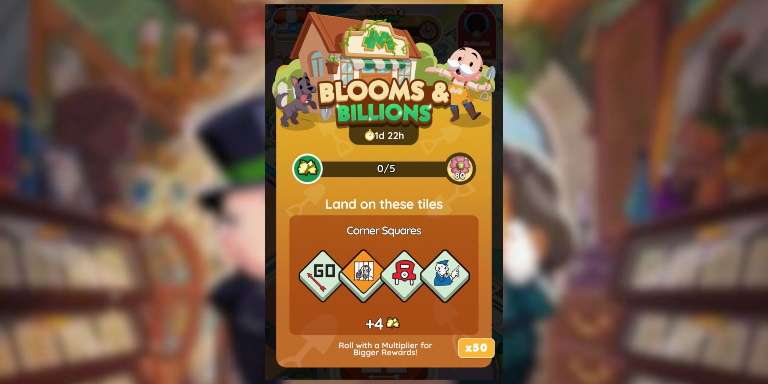 blooms and billions monopoly go