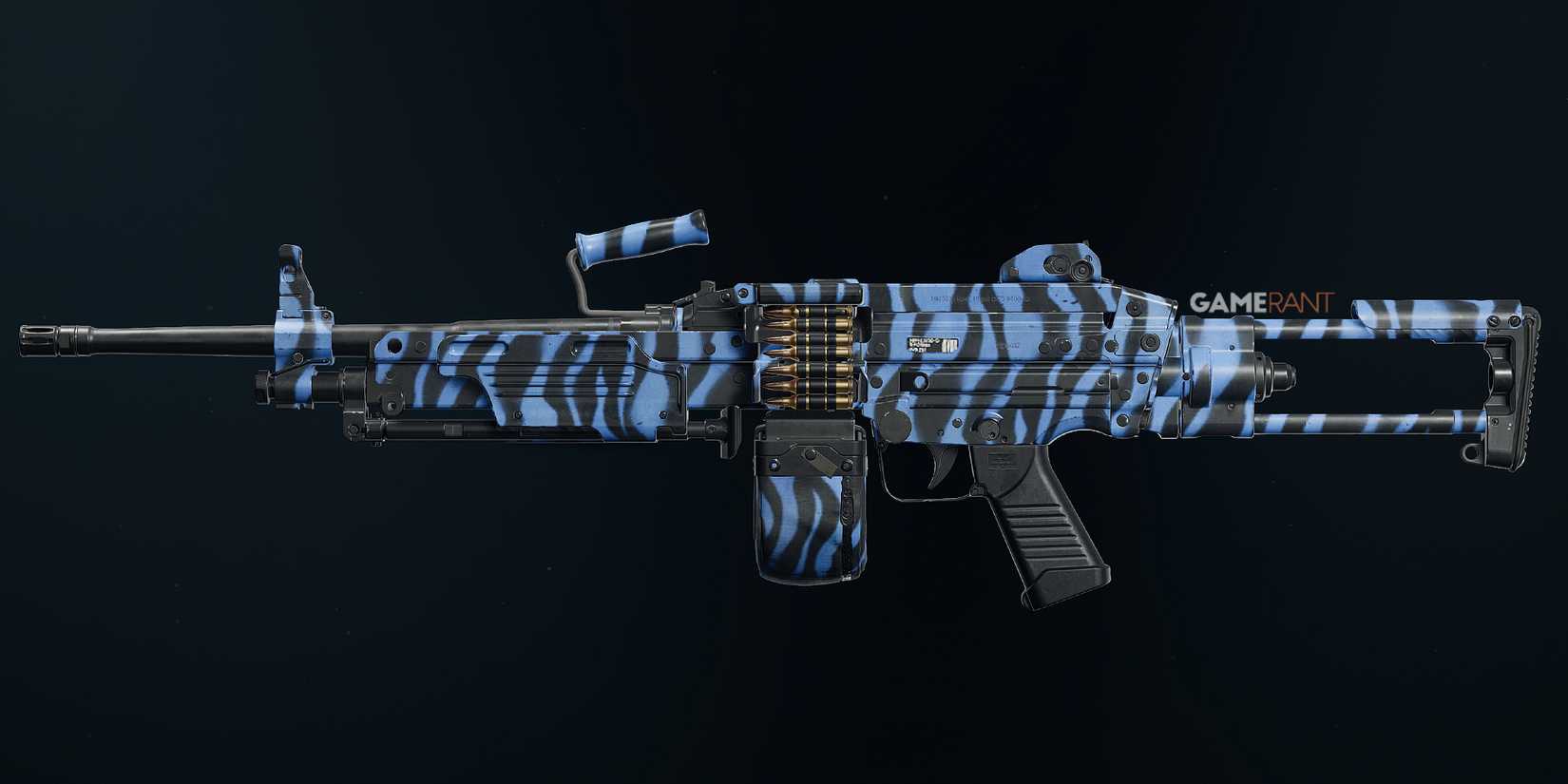 Blue Tiger Camo for the PML 5.56 in Black Ops 6