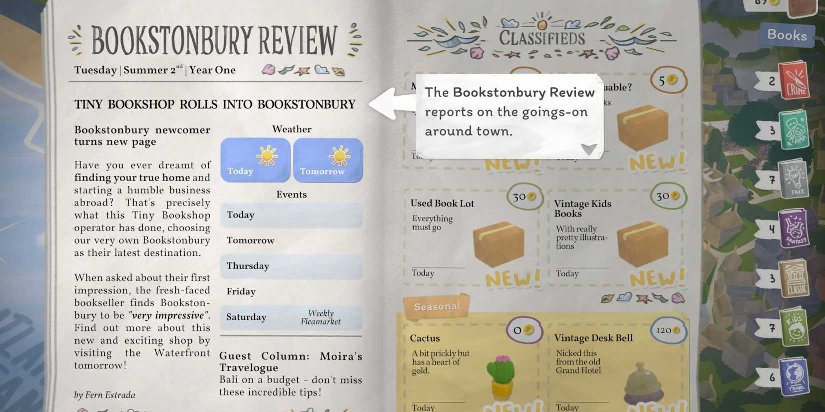 Bookstonbury review little bookstrap