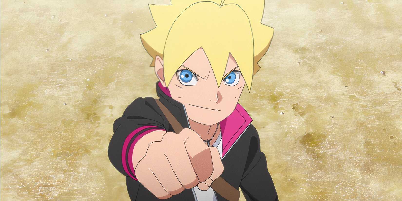 Boruto holding out his fist in Boruto Naruto Next Generations