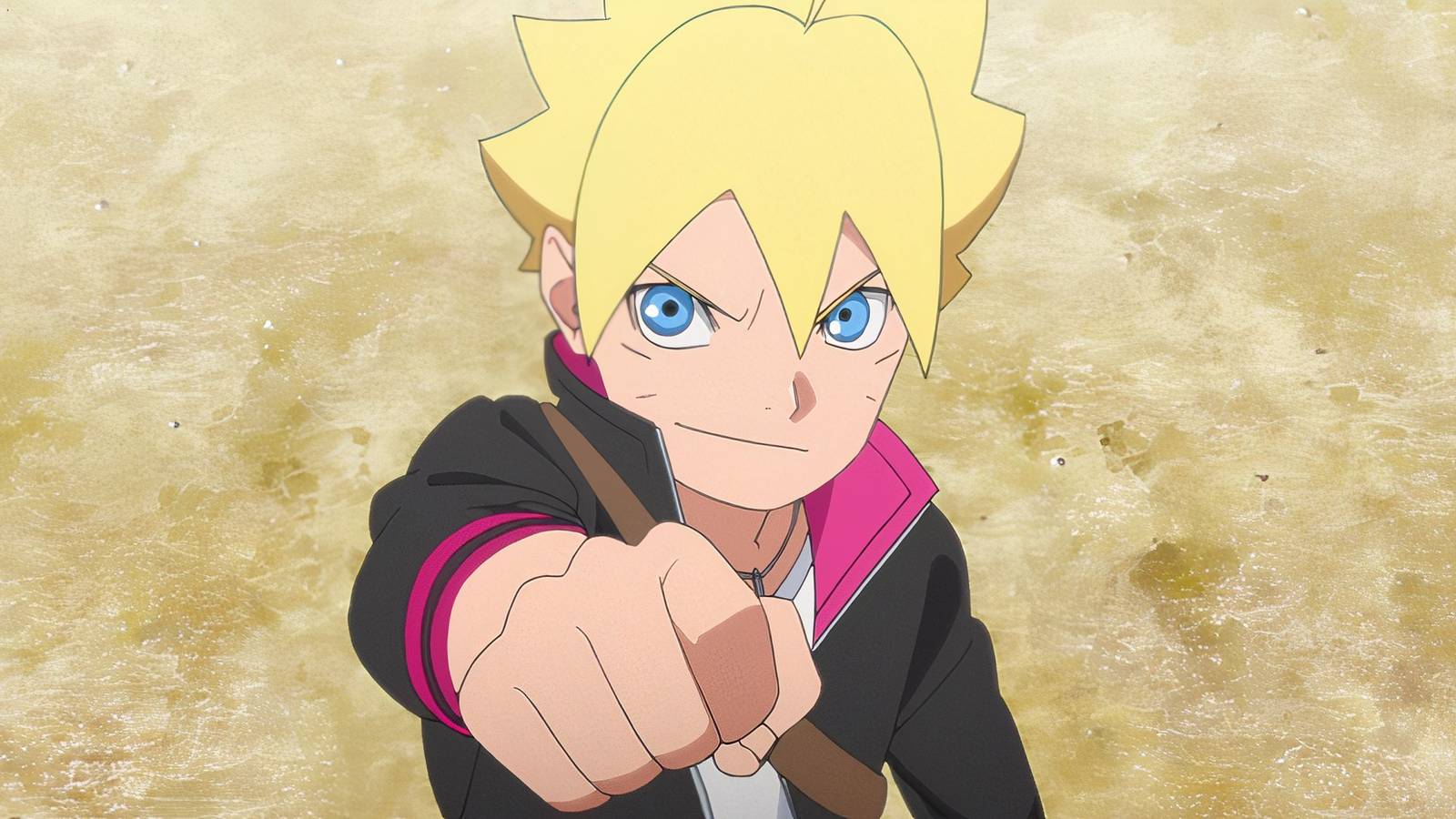 Boruto holding out his fist in Boruto Naruto Next Generations
