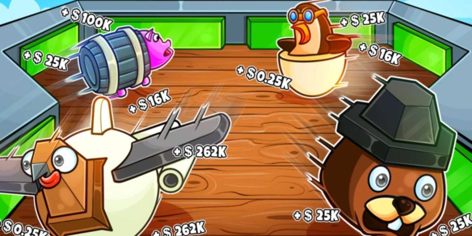 Bounce A Brainrot characters