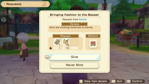 Bringing Fashion to The Bazaar Quest