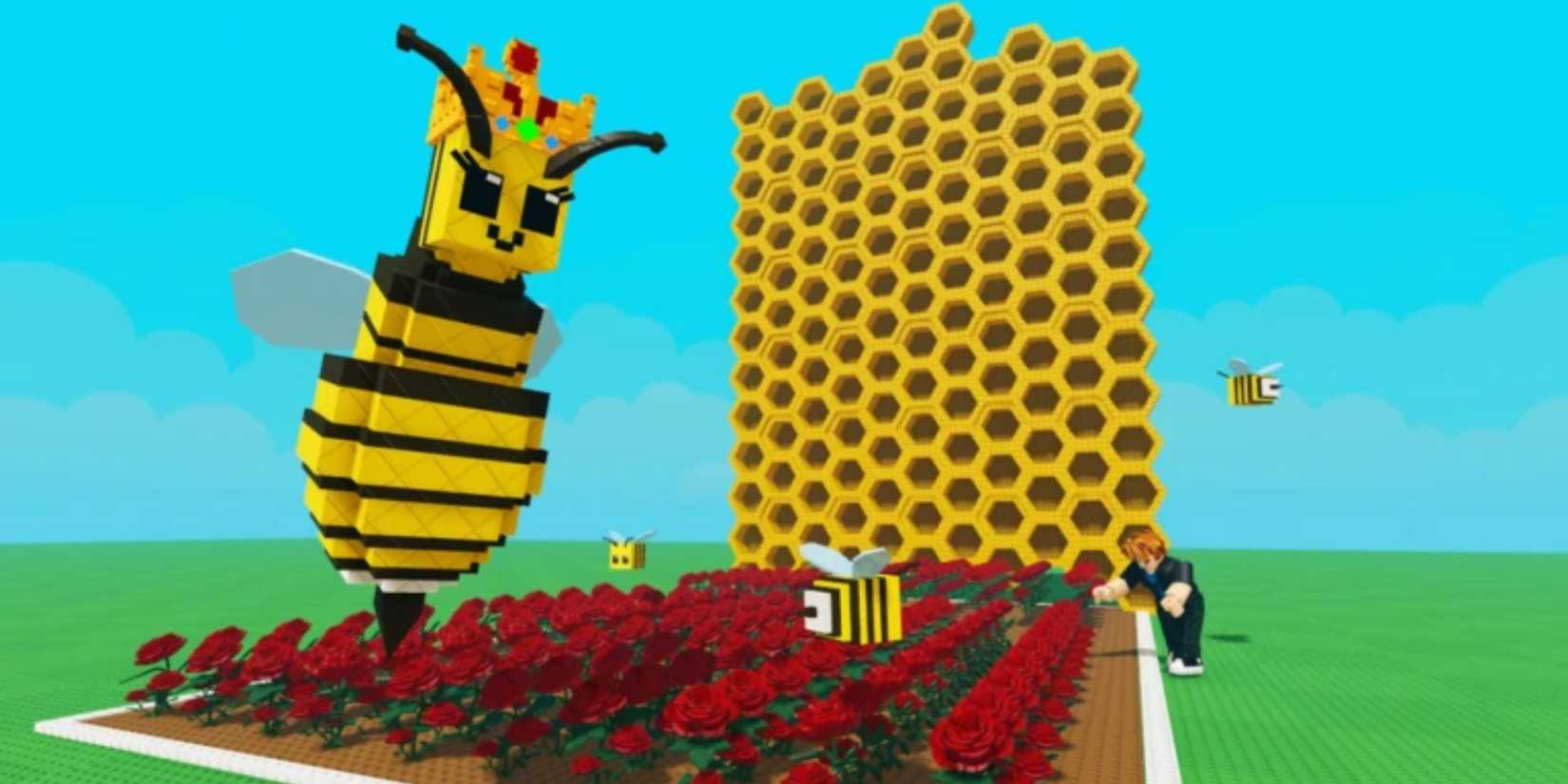 Honeycomb -Construct a bee