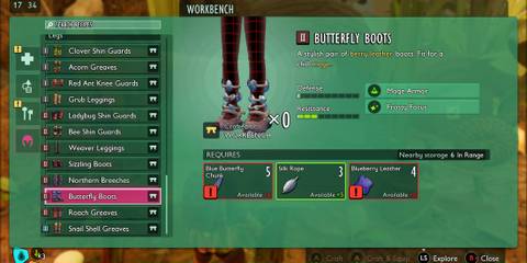 Butterfly Boots in Grounded 2