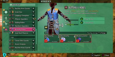 Butterfly Robes in Grounded 2