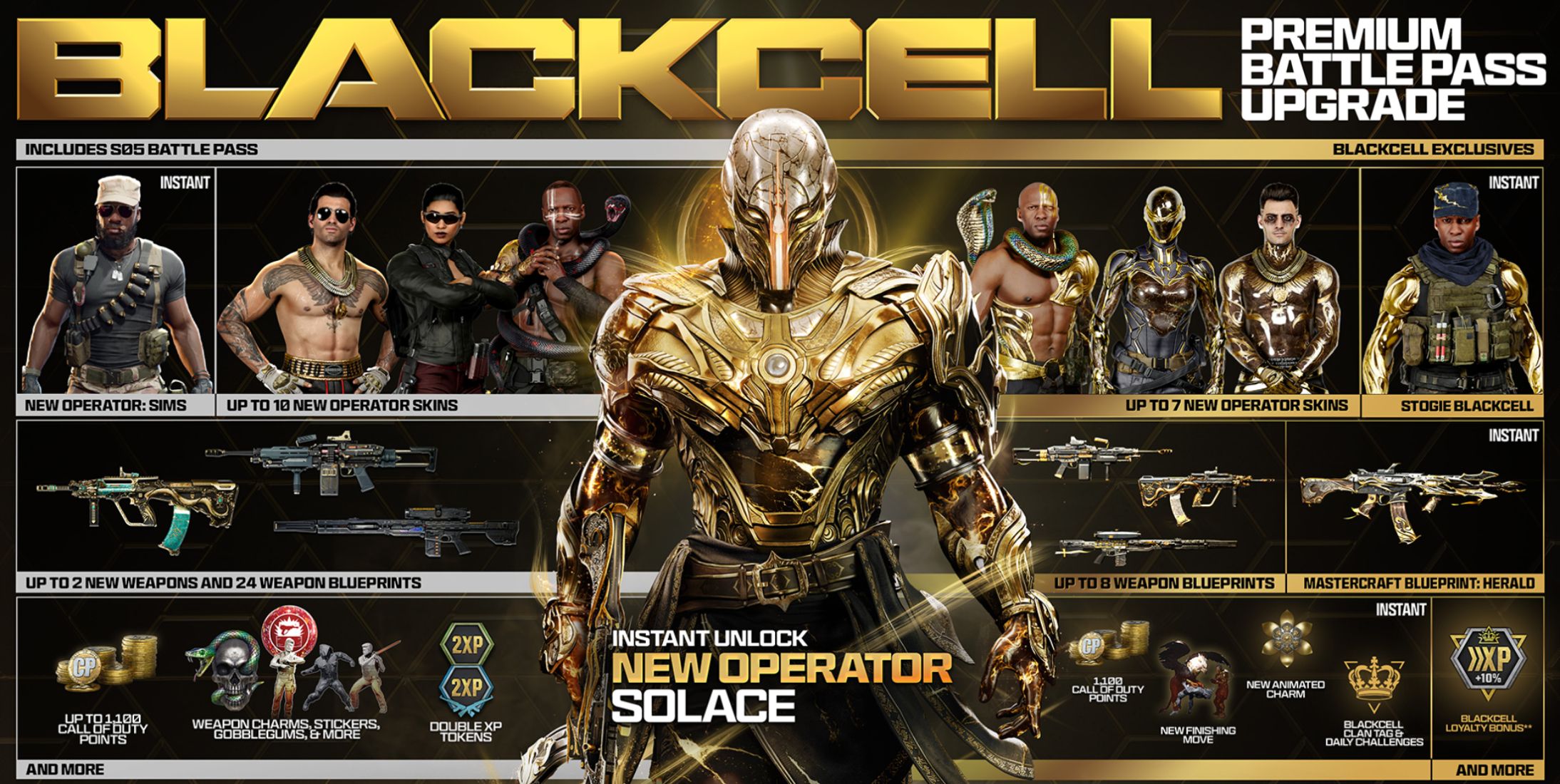 Call of Duty: Black Ops 6 reveals the contents of its Season 5 Battle Pass