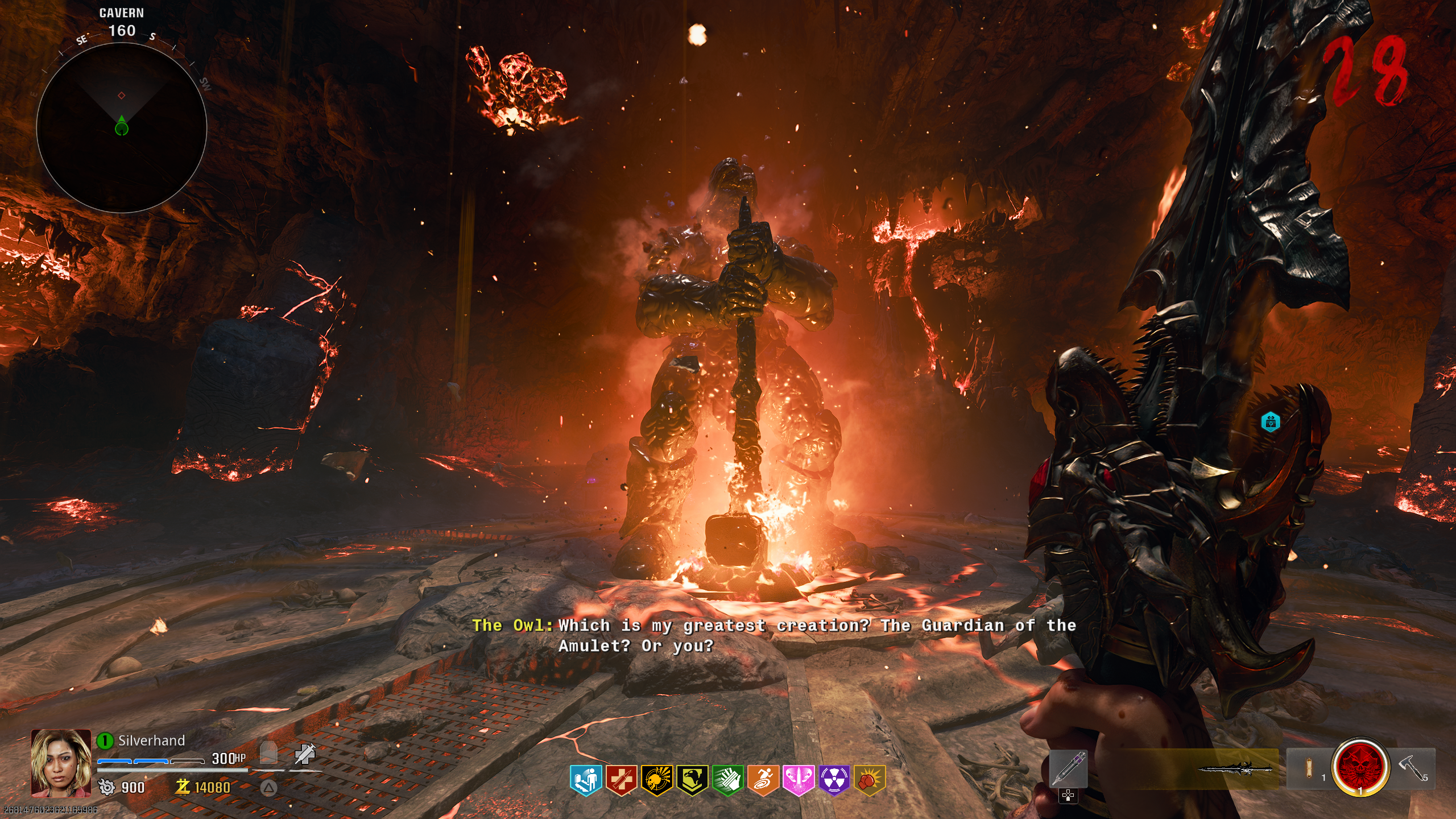 citadelle des morts boss fight