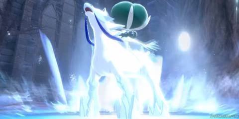 Calyrex unlocks its Ice Rider form - Pokemon Sword and Shield