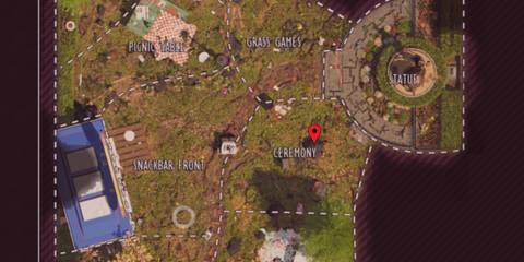 ceremony boulder base location in grounded 2