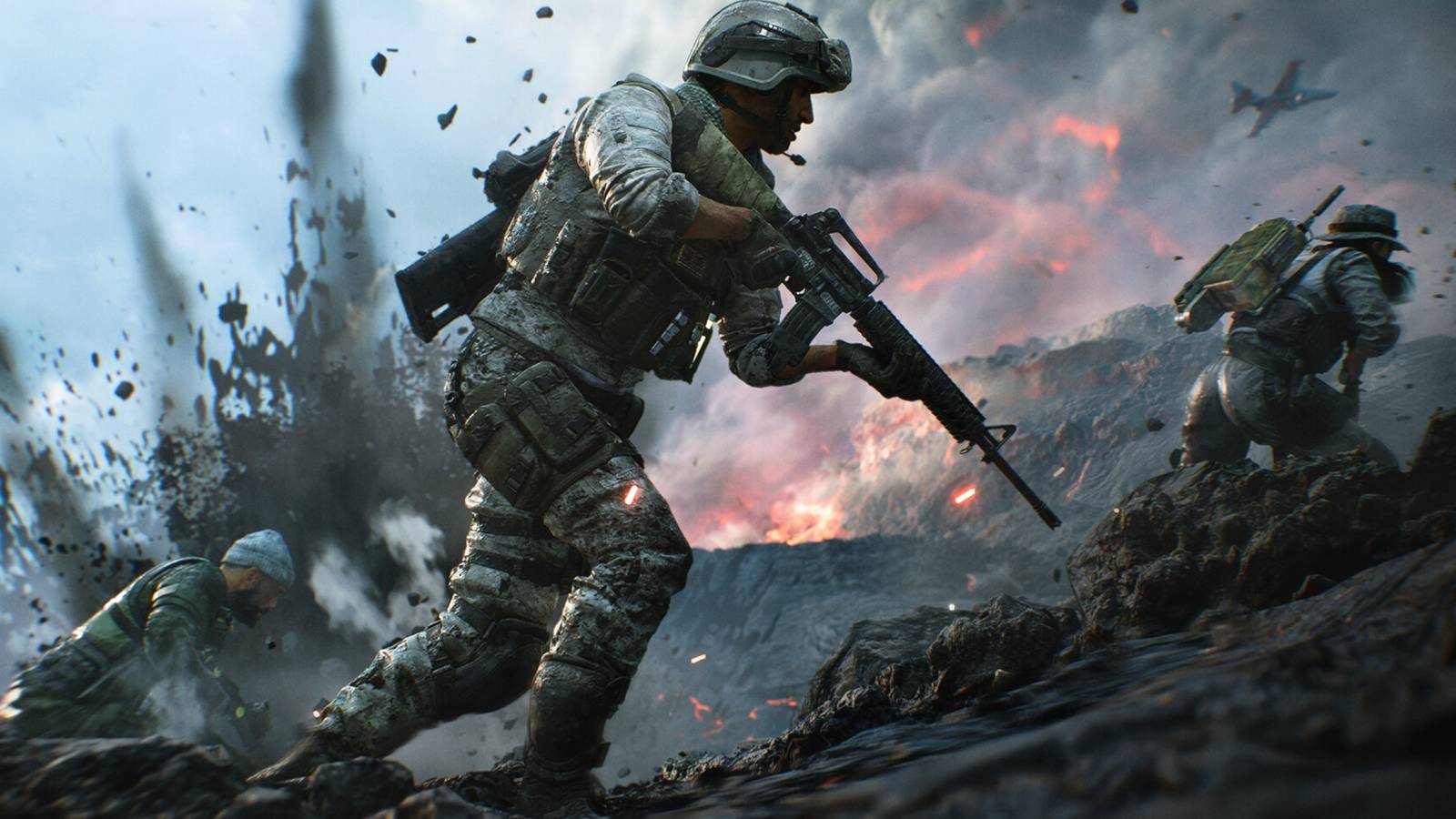 Charging on the battlefield in Battlefield 2042