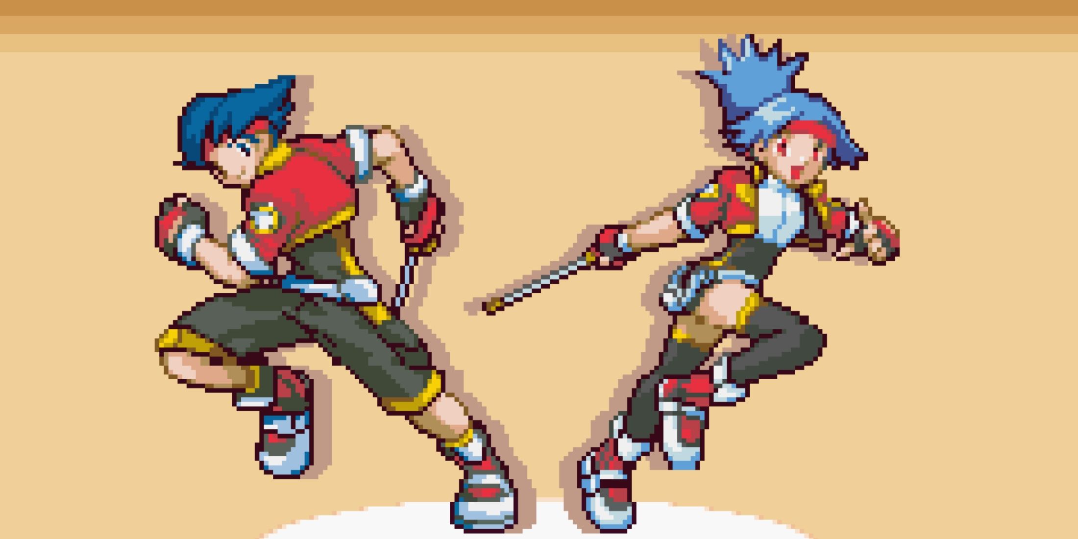 Choosing a character in Pokemon Ranger