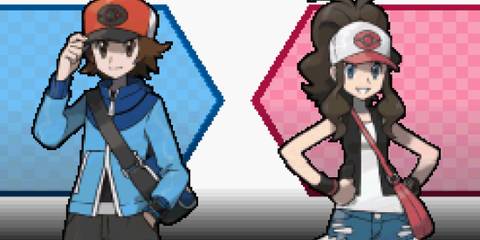 Choosing a character in Pokemon White