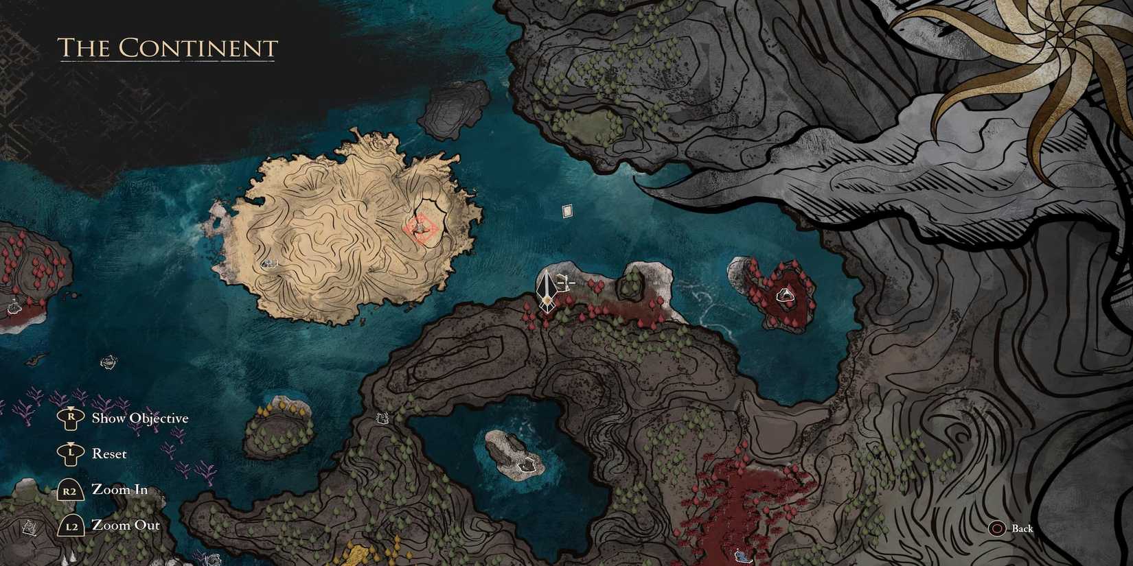 The Final Gestral Beach location in Act 2