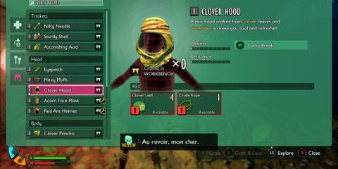 Clover Hood in Grounded 2