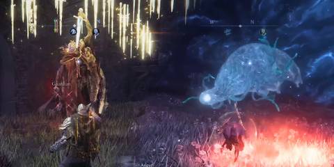 Morgott and Augur during raids in Elden Ring Nightreign