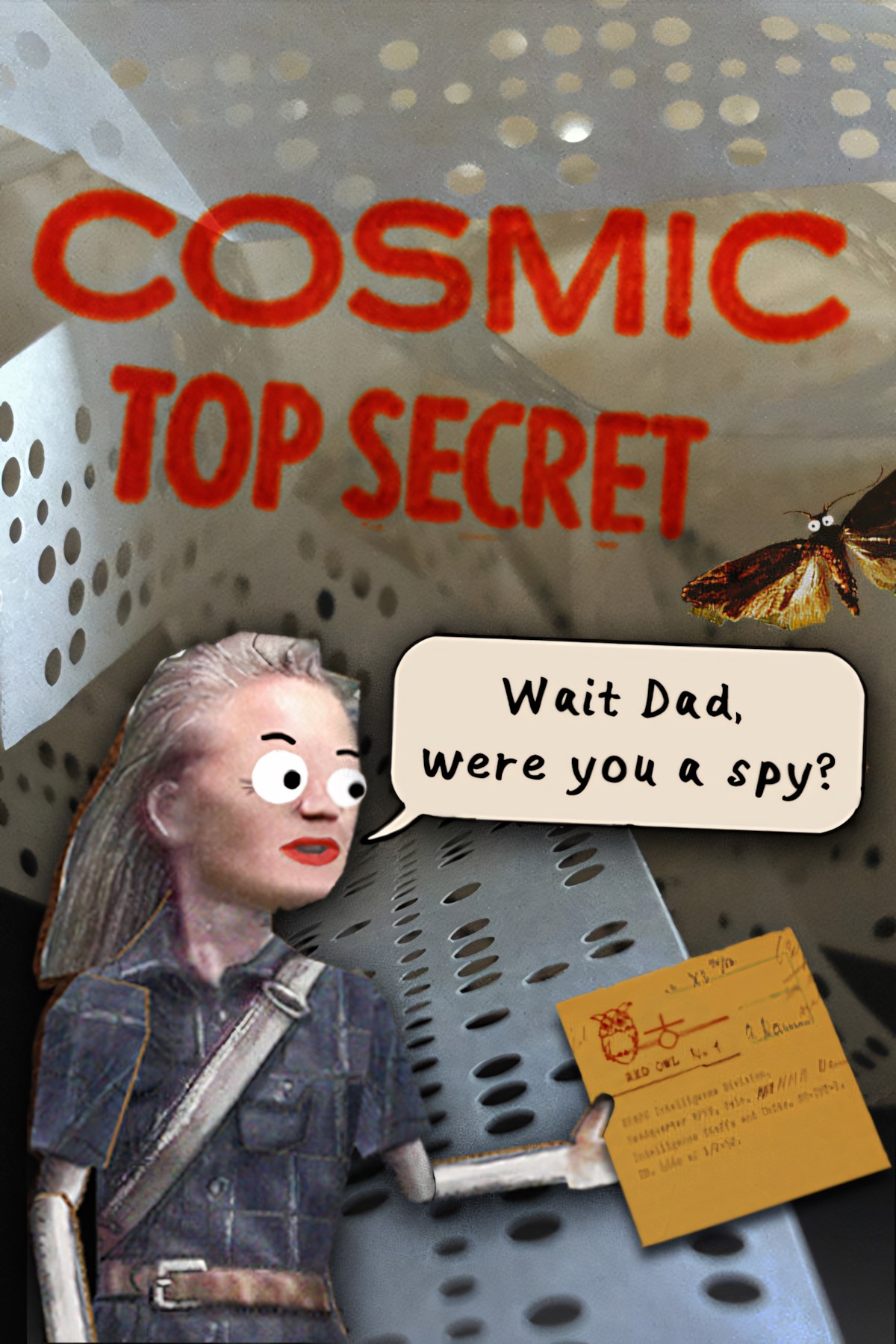 Cosmic Top Secret Tag Page Cover Art