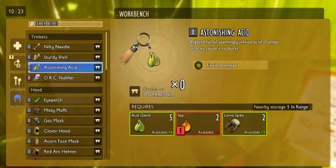 Crafting Trinkets Grounded 2