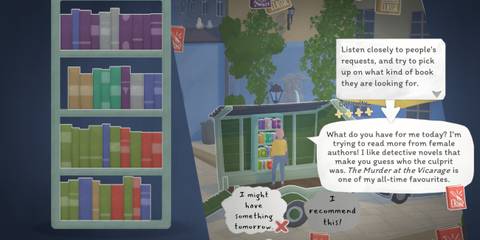 customer requests tiny bookshop