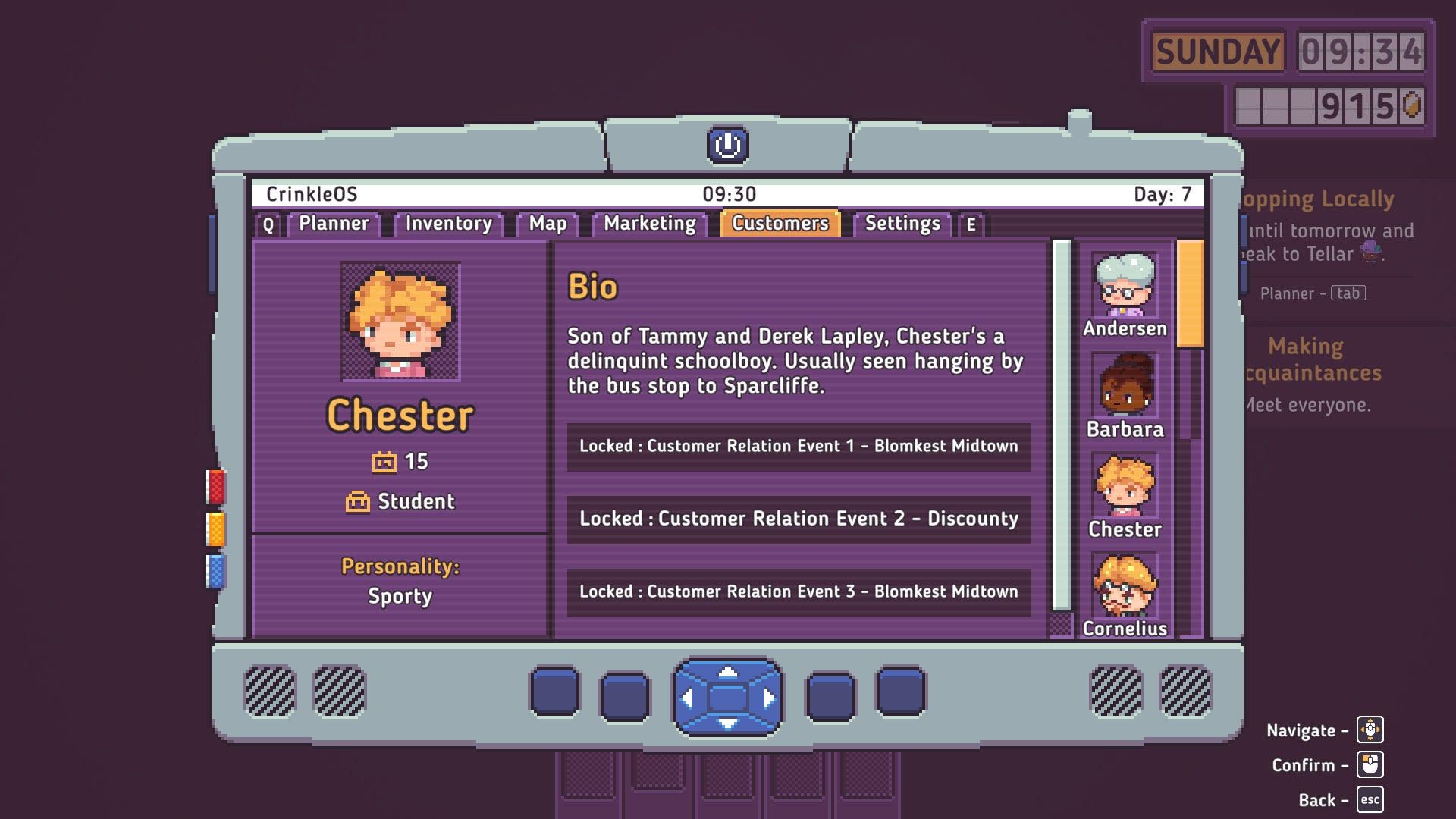 Customers Tab Discounty