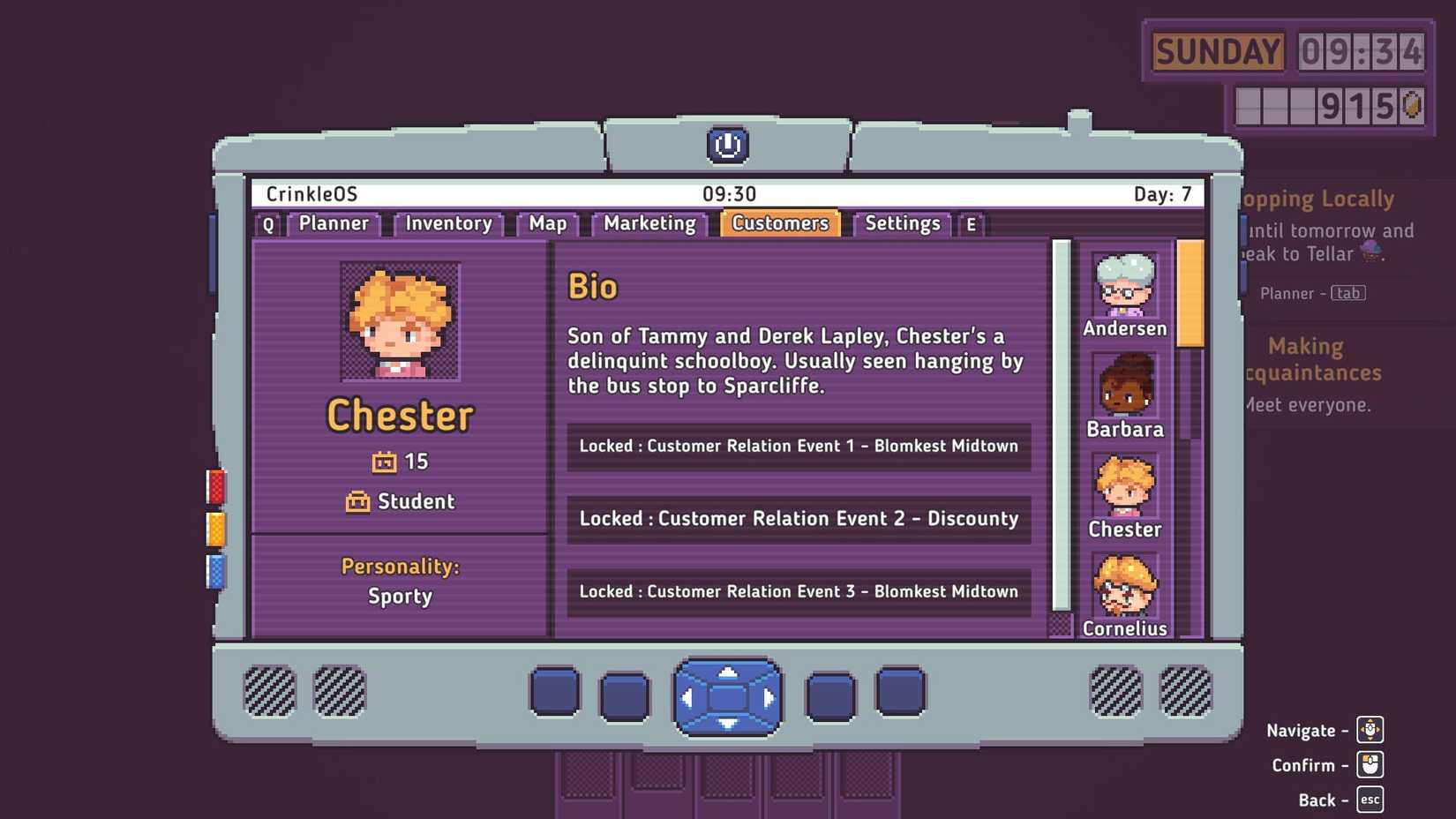 Customers Tab Discounty