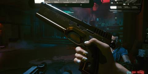 Cutscene Weapon Swapper mod for Cyberpunk 2077