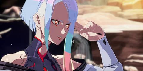 Cyberpunk Guilty Gear Lucy Side