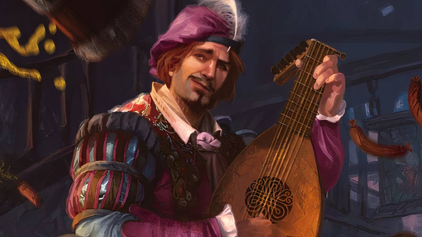 D&D College of Glamour Bard WotC official artwork