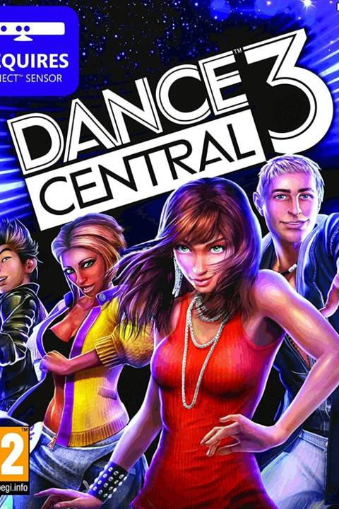 Dance Central 3 video game cover art tag