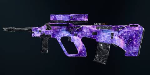Dark Matter Camo for the ABR A1 in Black Ops 6