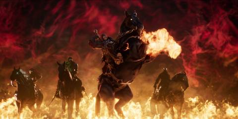 darksiders 4 trailer horsemen war fury death strife