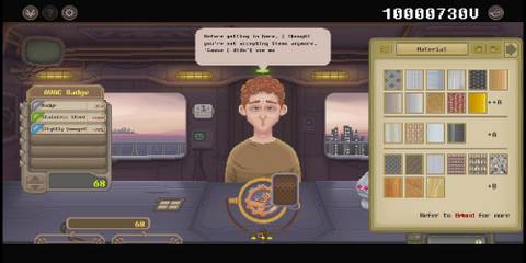 Dealing with a customer in No Umbrellas Allowed