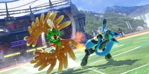 Decidueye vs. Lucario - Pokken Tournament