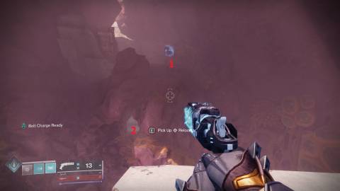 Destiny 2 Graviton Spike Temporal Alignment 2 flower and tunnel
