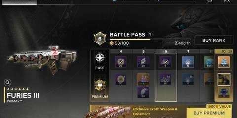 Destiny Rising Furies III Exotic Pulse Rifle-1