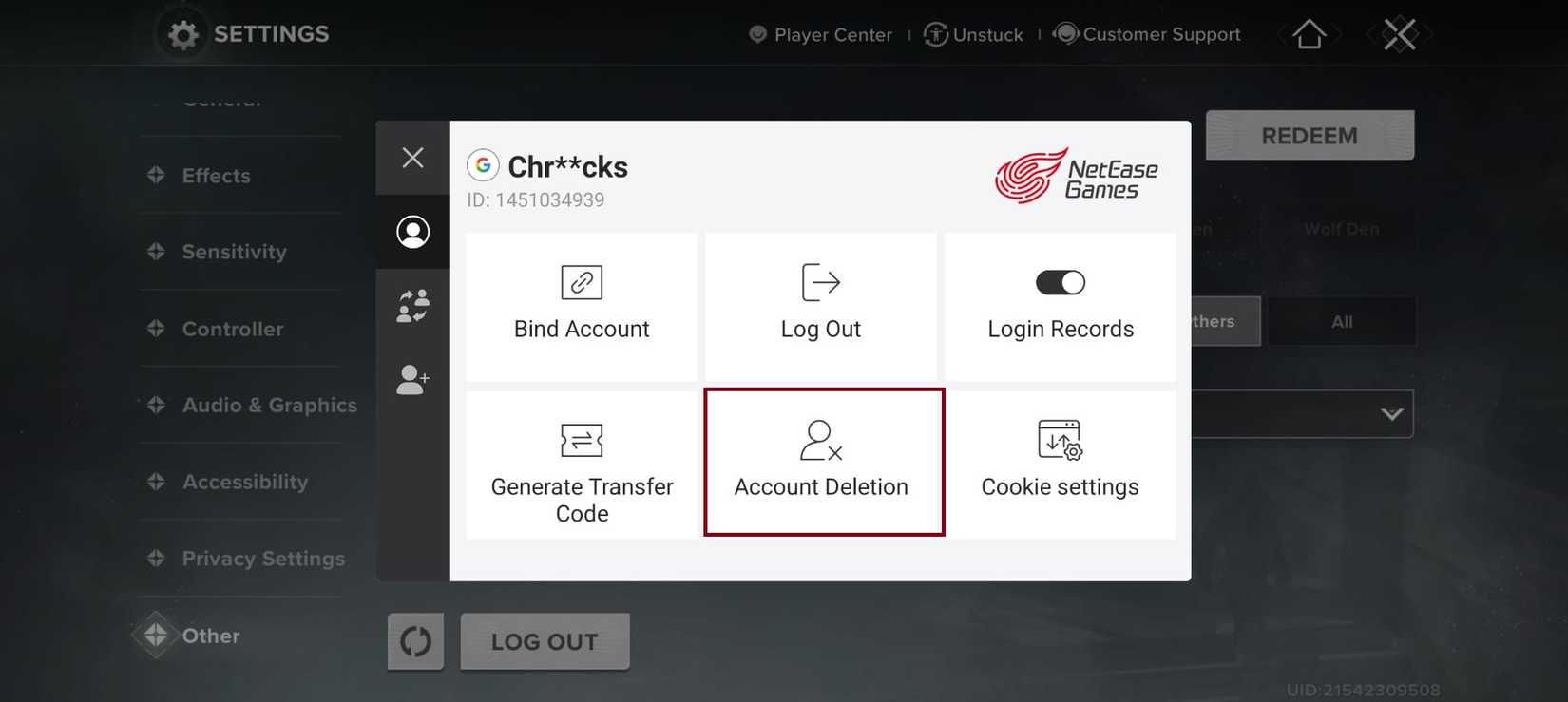 destiny rising reroll