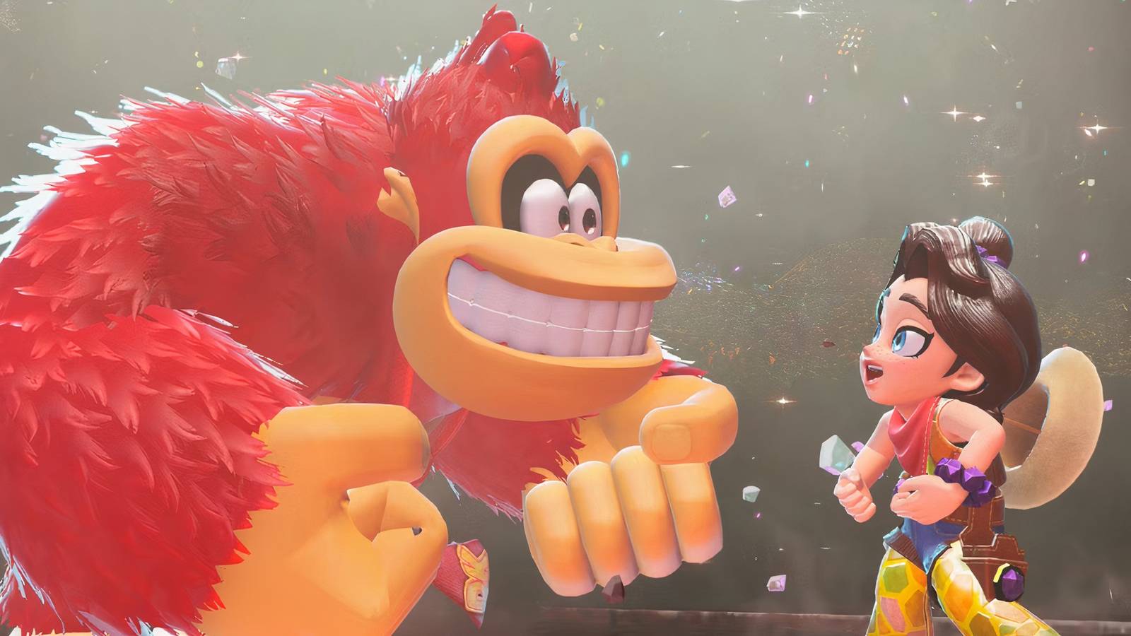 Lucky Gamer Shows Off Incredible Donkey Kong Bananza Birthday Cake