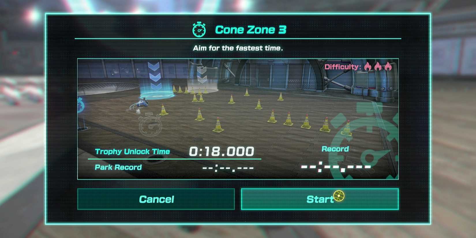 drag x drive cone zone 3