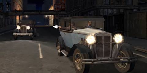 Driving and shooting in Mafia