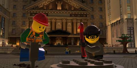 Driving in Lego City Undercover