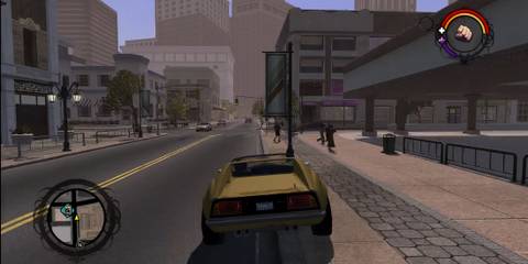 Driving in Saints Row (Xbox 360)