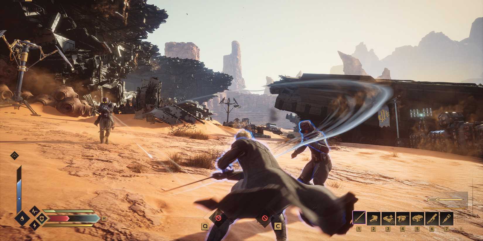 Dune Awakening Swordmaster Melee Combat