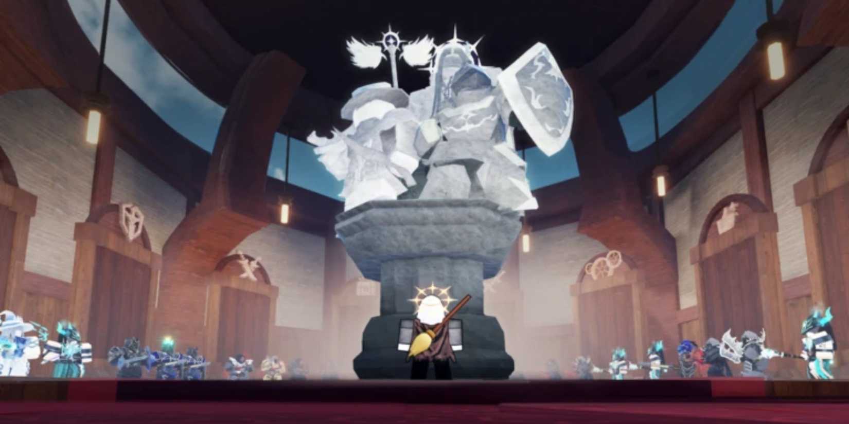 Dungeon Lootify statue