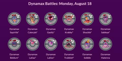Dynamax Battles Dark Skies August 18 2025