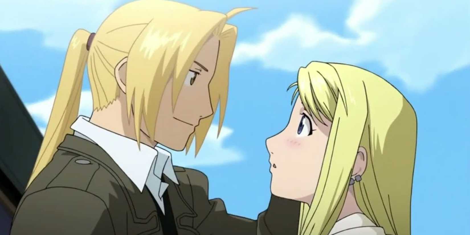 Edward Elric & Winry Rockbell in Fullmetal Alchemist.
