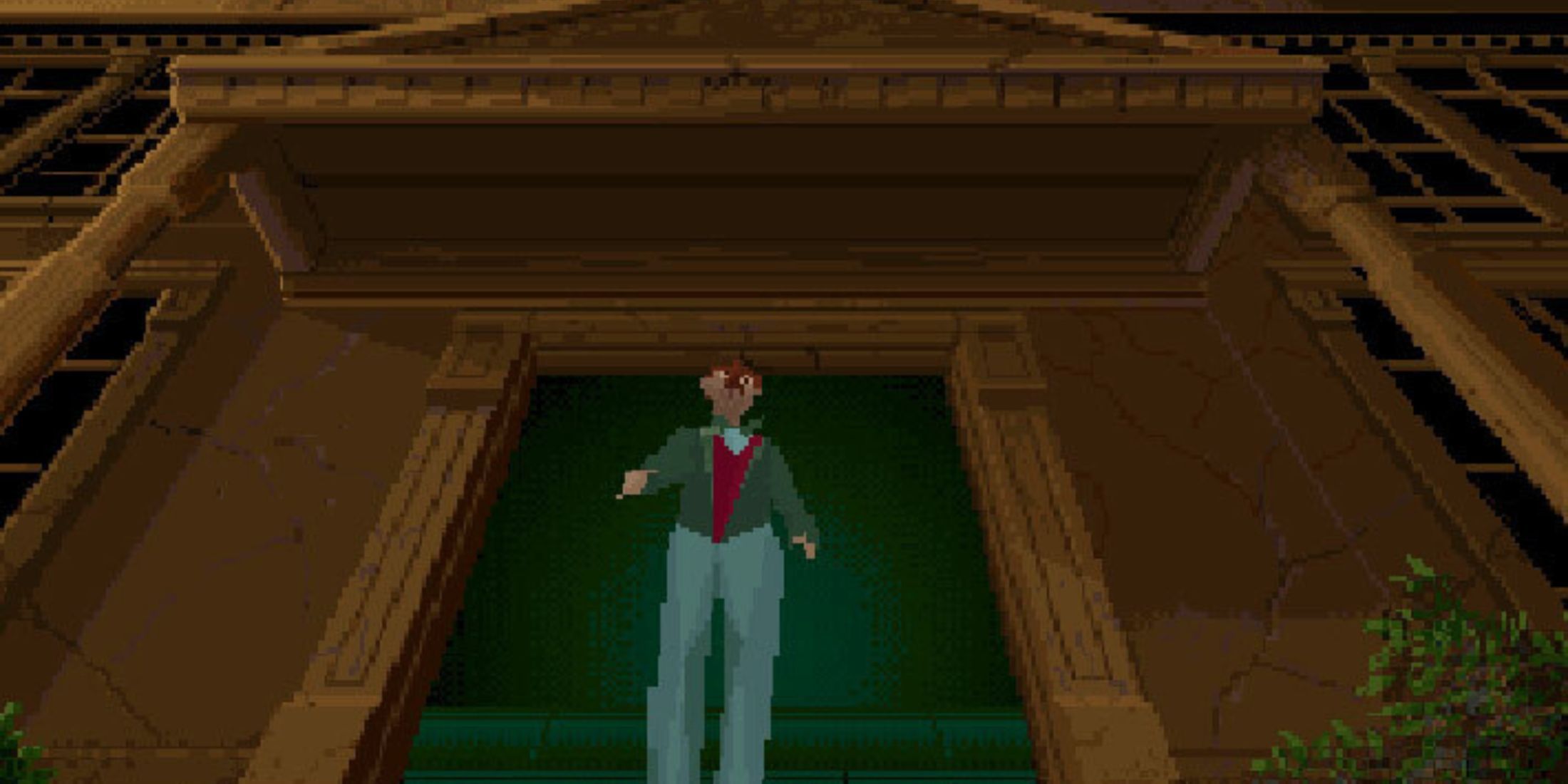 Edward reaches the mansion - Alone in the Dark